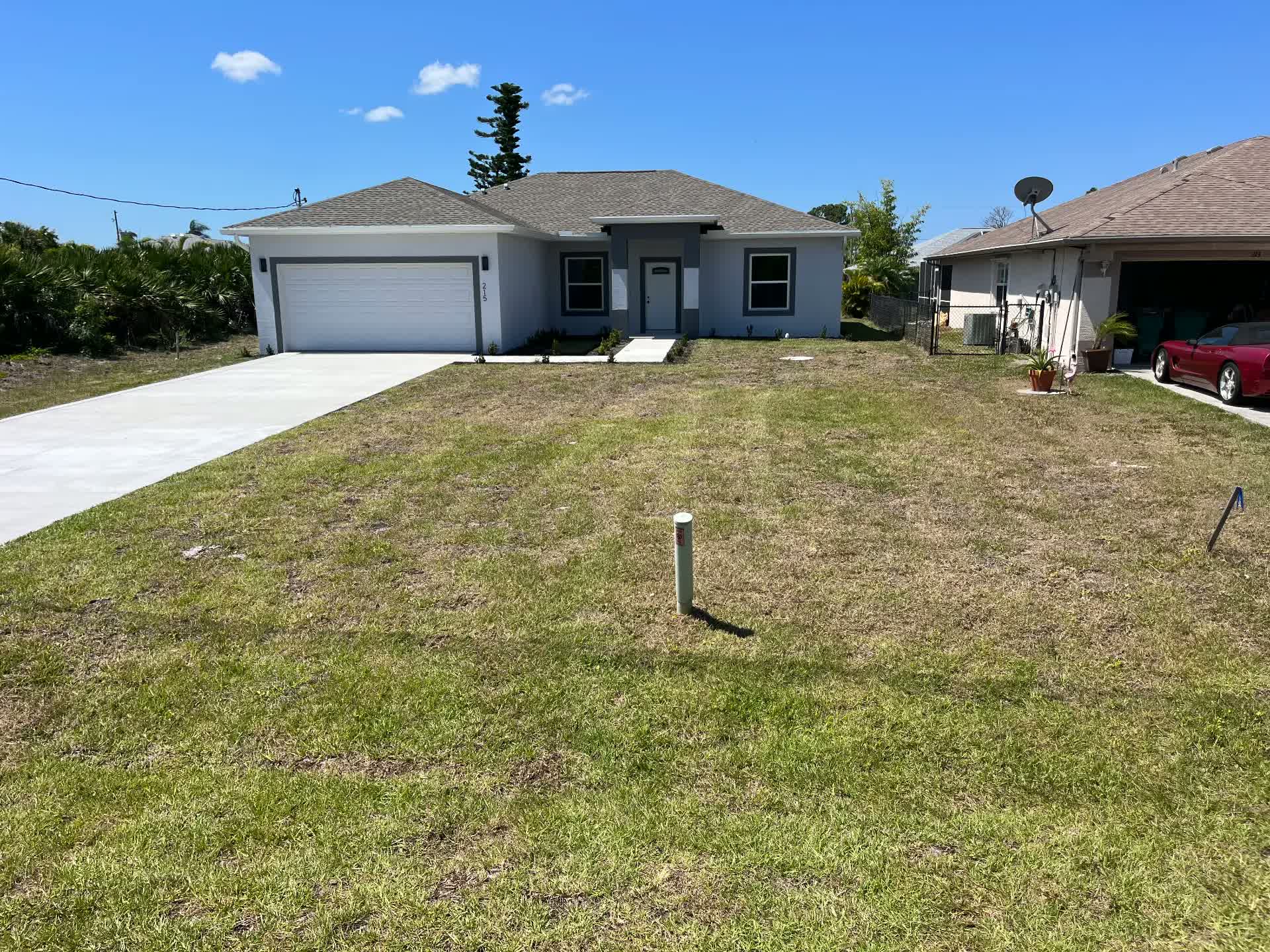 Cleaned up turf after weekly service — Port Charlotte, FL